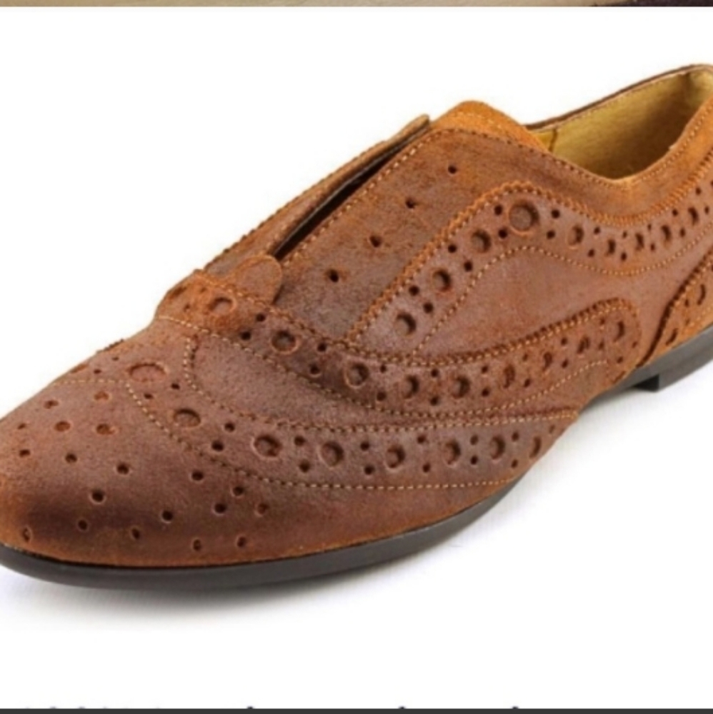 Nine West Vita Oxford Brogue Style Loafer Size 6